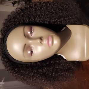 HERGIVENHAIR 3B/3C Curly Headband Wig 16